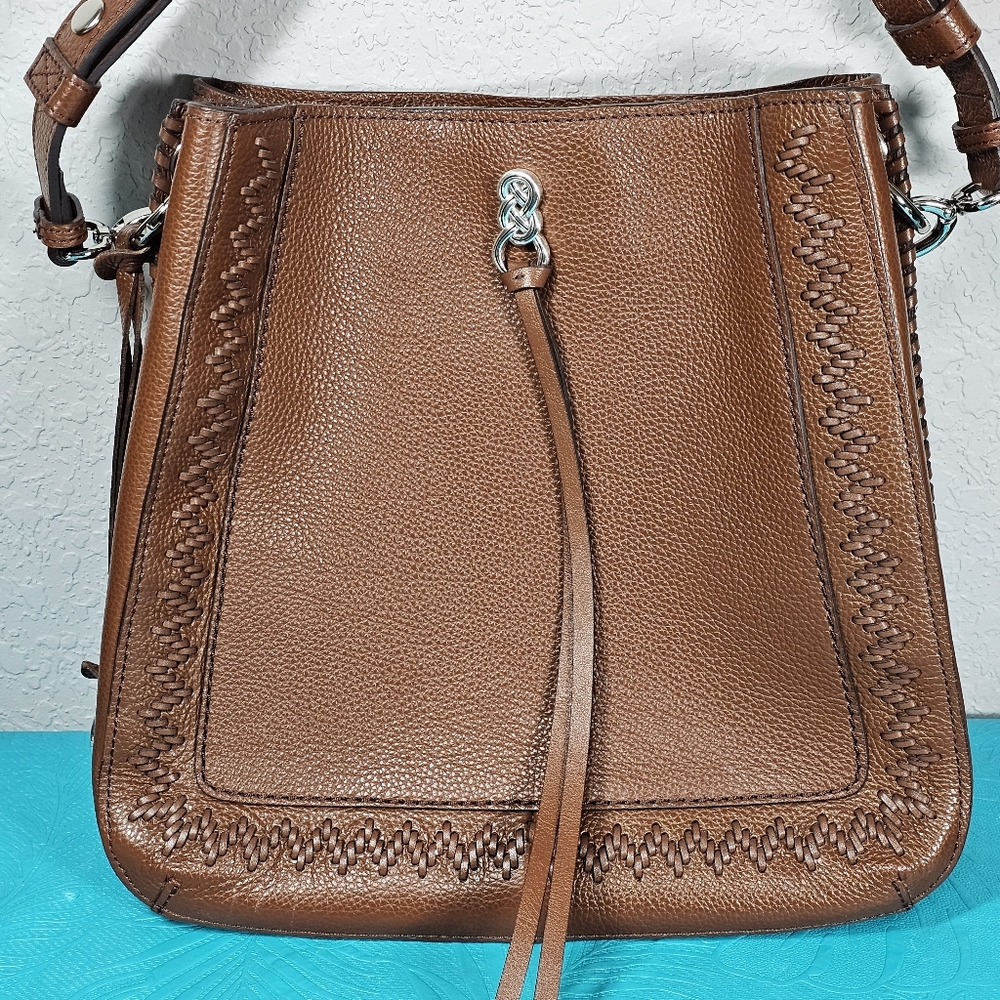 2020 Brighton Georgia Convertible Hobo- Bourbon